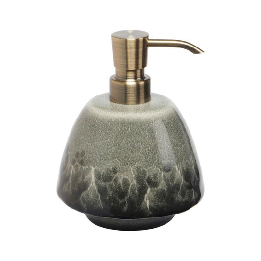 Light Green Bathroom Accessories - Liquid Soap Dispenser FIGO - |VESIMI Design| Luxury and Rustic bathrooms online