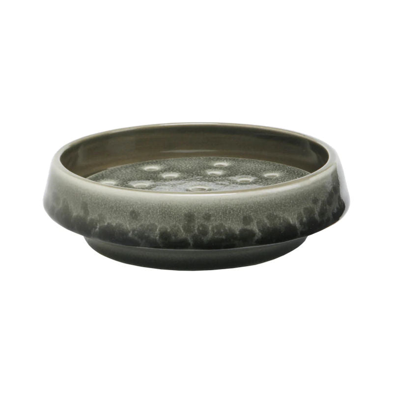 Light Green Bathroom Accessories - Soap Dish FIGO - |VESIMI Design| Luxury and Rustic bathrooms online