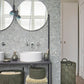 Light Green Bathroom Accessories - Toilet Brush Holder FIGO - |VESIMI Design| Luxury and Rustic bathrooms online