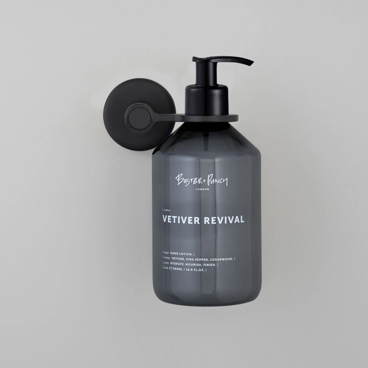 Liquid Soap Dispenser Holder / Welders Black - |VESIMI Design| Luxury and Rustic bathrooms online