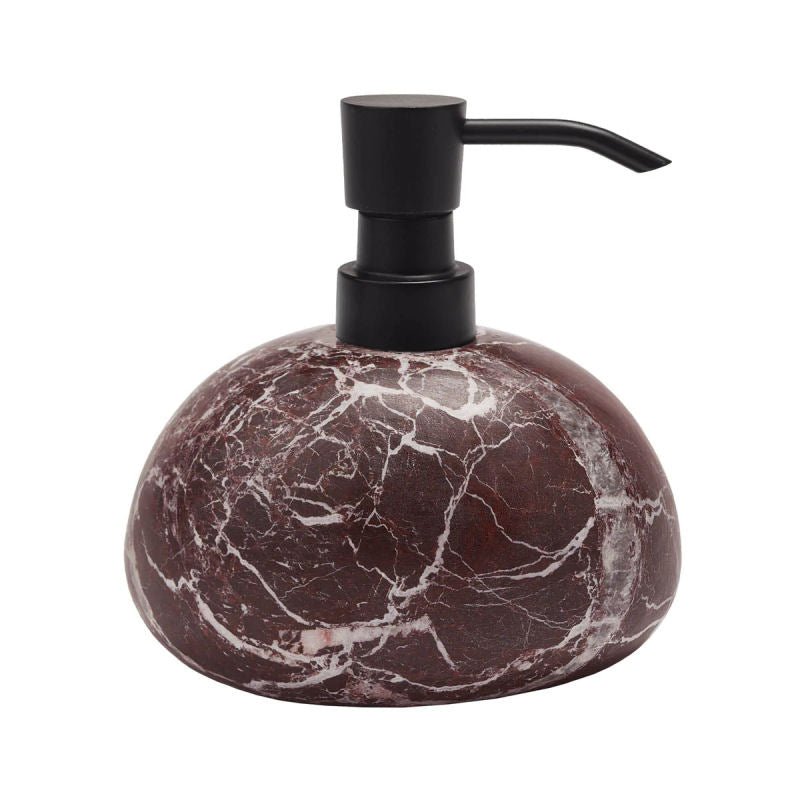 Luxury Bathroom Accessories - Mundo Rosso Liquid Soap Dispenser - |VESIMI Design| Luxury and Rustic bathrooms online