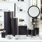 Luxury Bathroom Black Matt / Chrome Liquid Soap Dispenser - |VESIMI Design|
