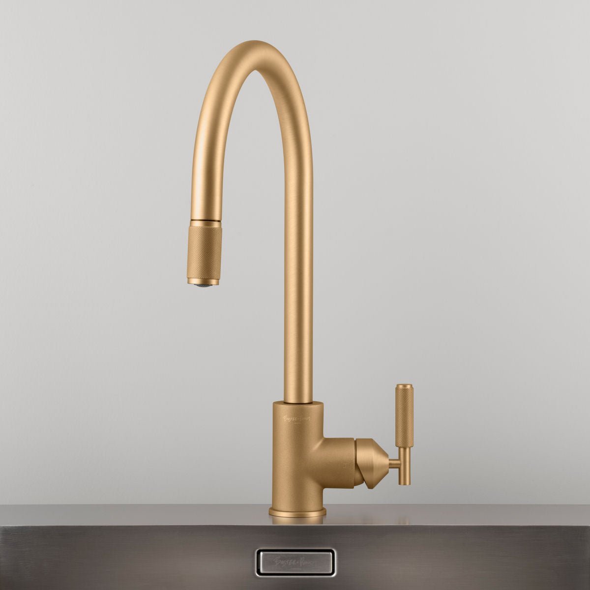 Luxury Buster and Punch Pull Out Kitchen Faucet BRASS –, VESIMI Design