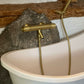 Luxury Champagne Gold Thermostatic Bathtub Faucet with Handheld Shower - Opera Serie - |VESIMI Design|