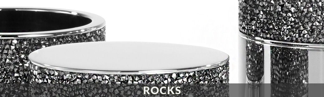 Luxury Chrome Soap Dish with Swarowski® Crystals - |VESIMI Design|
