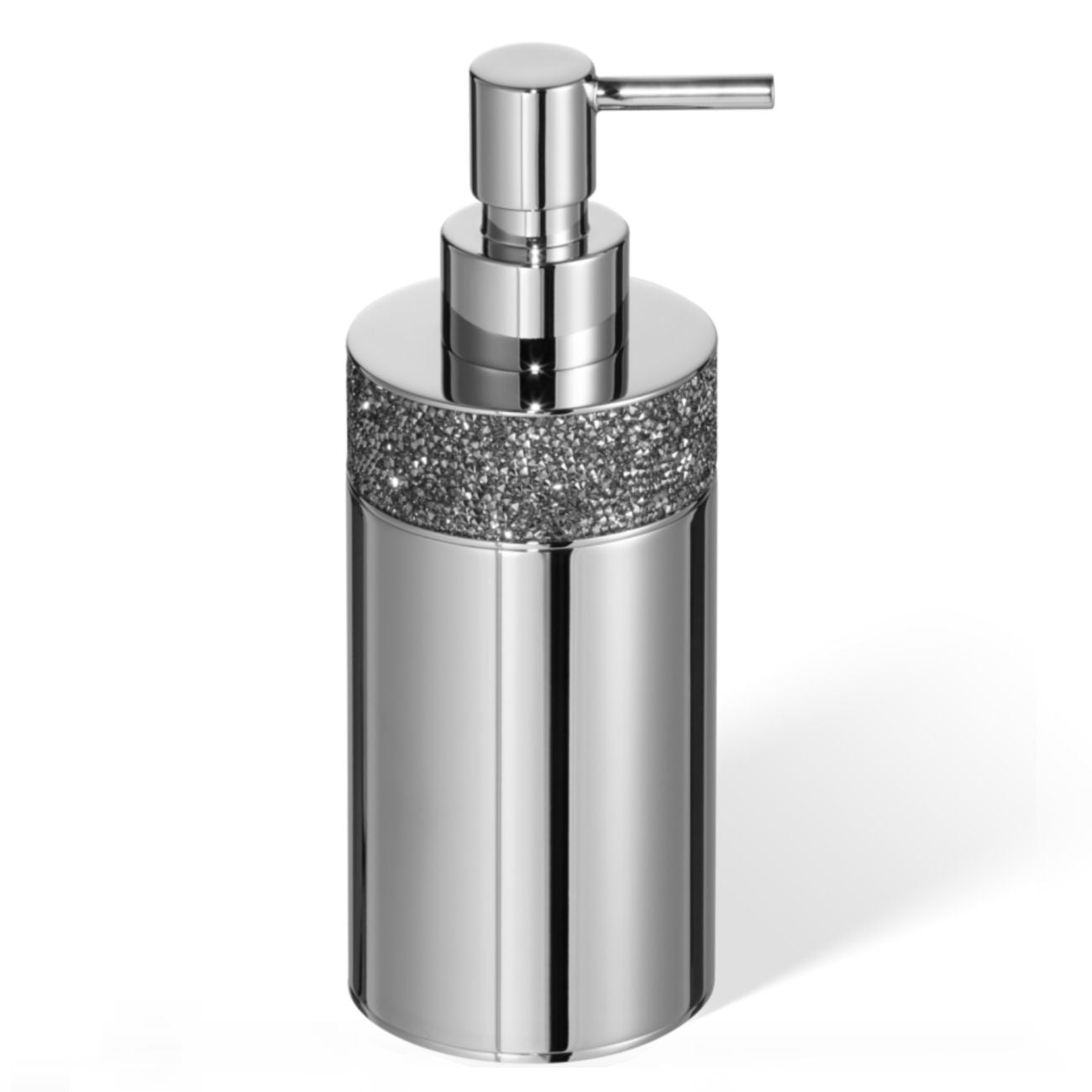 Luxury Chrome Swarowski® Crystal Soap Dispenser - |VESIMI Design|