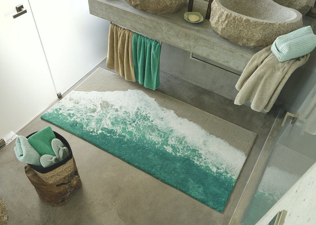 Bathroom Rugs and Bath Mats  Tahari home, Bathroom rugs, Bed bath