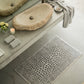 Luxury Egyptian Cotton Silver Bathroom Rug DOLCE Platinum by Abyss Habidecor - |VESIMI Design| Luxury and Rustic bathrooms online
