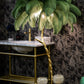 Luxury Floor Feather Lamp - Palm Green - |VESIMI Design| Luxury and Rustic bathrooms online
