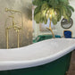 Luxury Freestanding Bathtub Faucet Deira Champagne Gold - |VESIMI Design| Luxury and Rustic bathrooms online