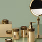 Luxury Gold Gloss Swarowski® Crystal Soap Dispenser - |VESIMI Design|