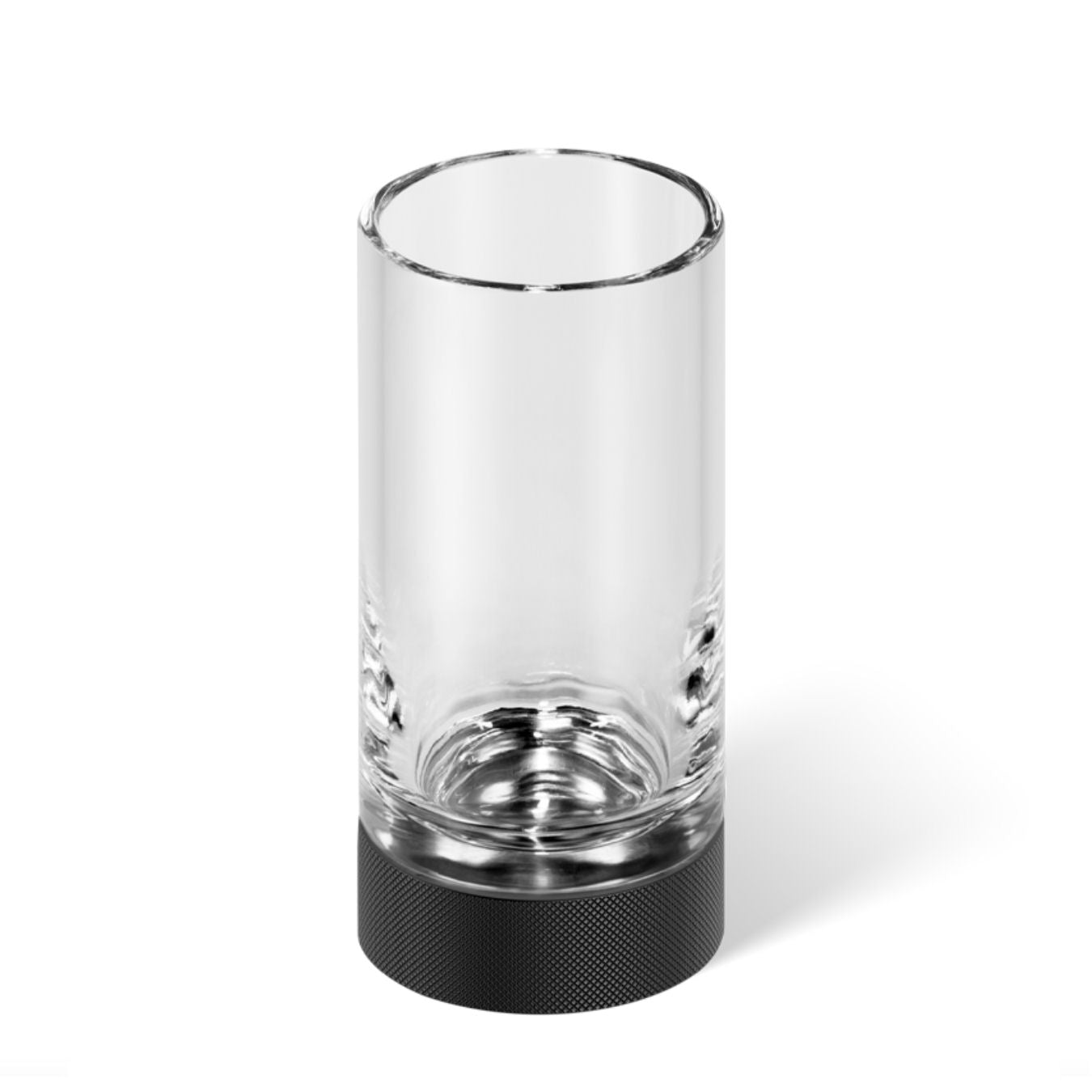 Luxury Industrial Style Black / Crystall Glass Tumbler Holder - |VESIMI Design|