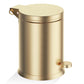 Luxury Matt Gold Bathroom Pedal Bin with Soft Close - |VESIMI Design| Luxury Bathrooms & Deco