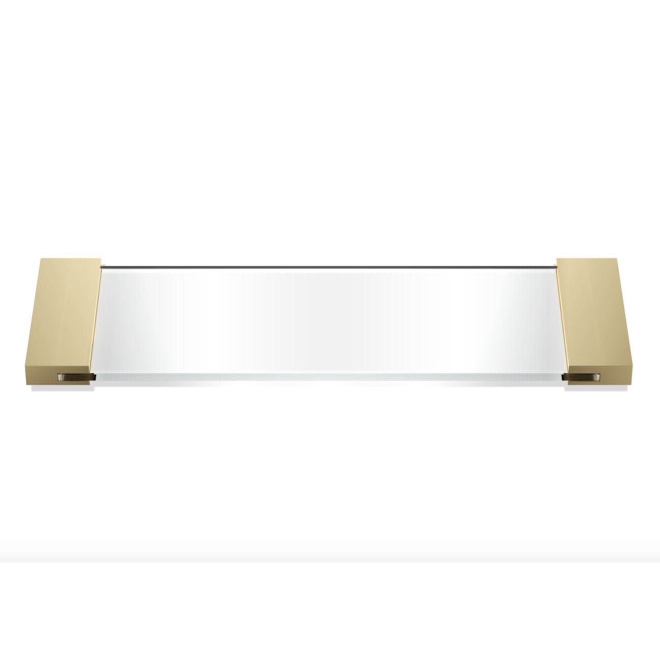 Luxury Matt Gold Bathroom Tray by Decor Walther - |VESIMI Design|