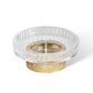 Luxury Matt Gold Soap Dish with Swarowski® Crystals - |VESIMI Design|