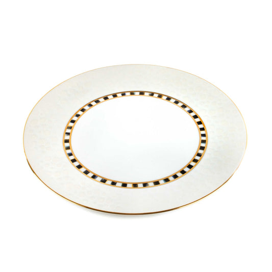 Luxury Porcelain SoHo Dinner Plate - Cloud - |VESIMI Design| Luxury and Rustic bathrooms online
