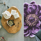 Luxury Purple Egyptian Cotton Bathroom Rug FIORE - |VESIMI Design| Luxury and Rustic bathrooms online