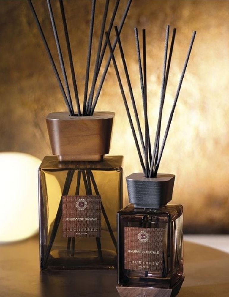 Luxury RHUBARBE ROYAL diffuser by Locherber Milano - |VESIMI Design| Luxury and Rustic bathrooms online