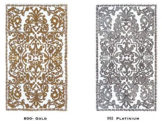 Luxury Silver Bathroom Rug PERSE Platinum - |VESIMI Design| Luxury and Rustic bathrooms online