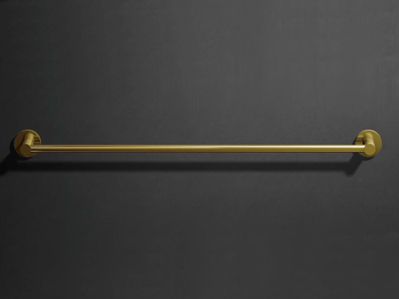 Luxury Simple Towel Holder Opera Satin Gold - |VESIMI Design| Luxury and Rustic bathrooms online