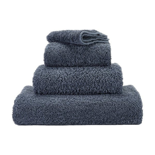 Luxury Super Pile Blue Egyptian Cotton Towel by Abyss & Habidecor | 307 Denim - |VESIMI Design| Luxury and Rustic bathrooms online