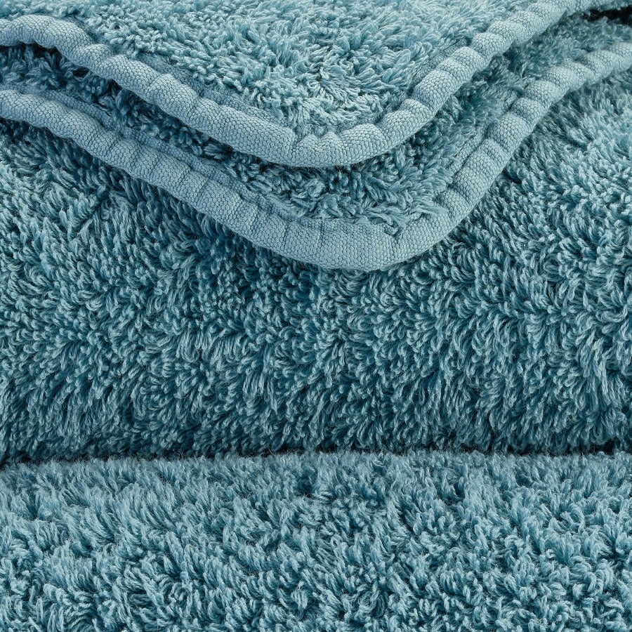 Luxury Super Pile Blue Egyptian Cotton Towel by Abyss & Habidecor | 309 Atlantic - |VESIMI Design| Luxury and Rustic bathrooms online