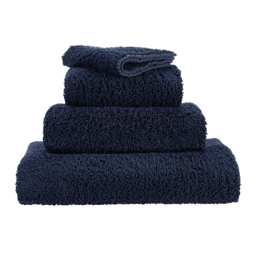 Luxury Super Pile Dark Blue Egyptian Cotton Towel by Abyss & Habidecor | 314 Navy - |VESIMI Design| Luxury and Rustic bathrooms online