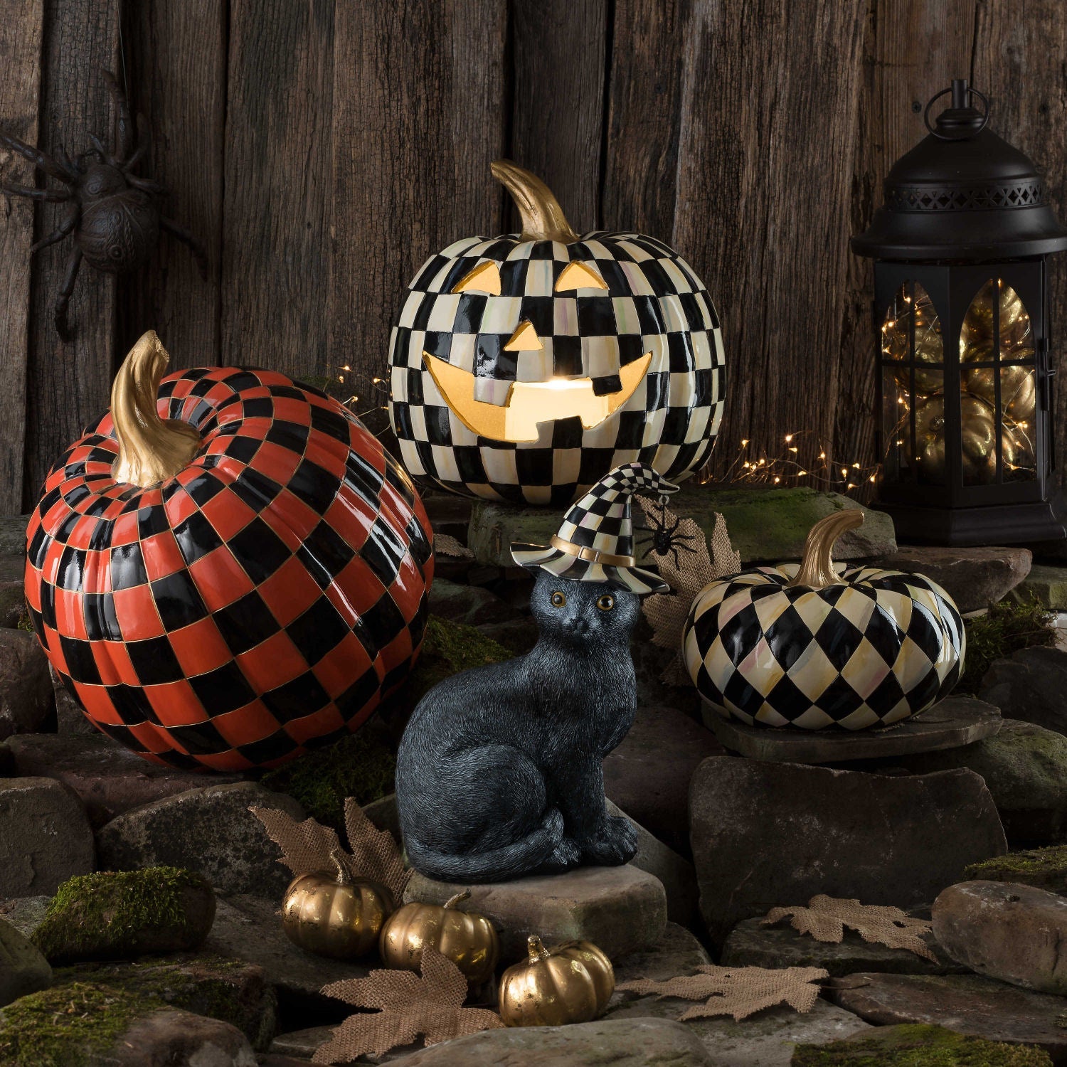 Halloween Black Cat store Finial MacKenzie Childs Inspired