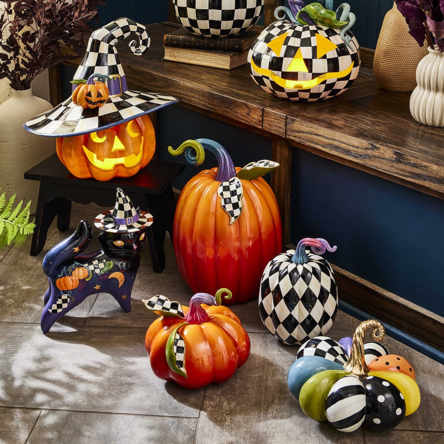 Mackenzie-Childs Halloween Decoration - Fortune Teller Happy Jack - |VESIMI Design|