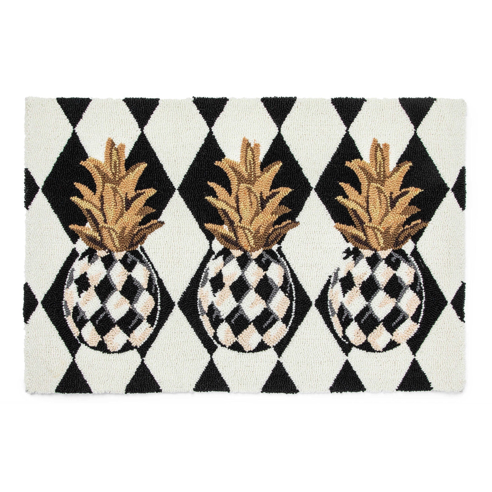 Mackenzie-Childs Pineapple 2' x 3' Rug - |VESIMI Design|