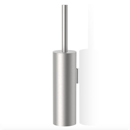 Matt Stainless Steel Wall-Mounted Toilet Brush Holder by Decor Walther - |VESIMI Design|