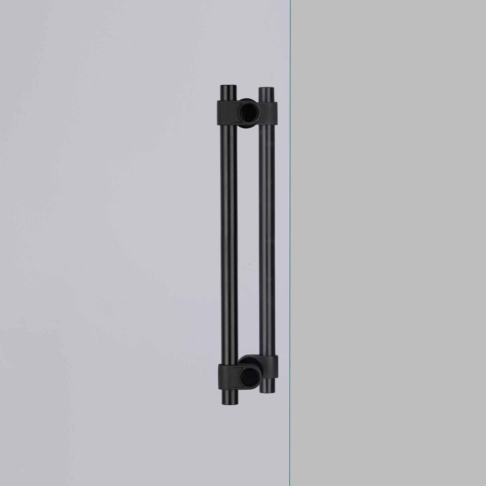 Matte Black Solid Double-Sided Pull Bar / Welders Black - |VESIMI Design| Luxury and Rustic bathrooms online
