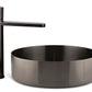 Metal Sink Combo with Gun Metal Faucet for Luxury Grey Bathroom - |VESIMI Design| Luxury and Rustic bathrooms online