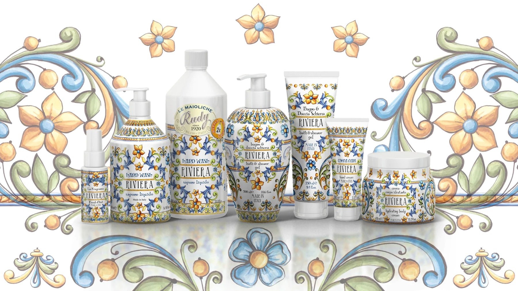 Moisturizing Body Cream RIVIERA by Rudy Profumi - |VESIMI Design| Luxury and Rustic bathrooms online
