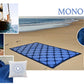 MONO Luxury Blue Egyptian Cotton Beach Towel - |VESIMI Design| Luxury and Rustic bathrooms online