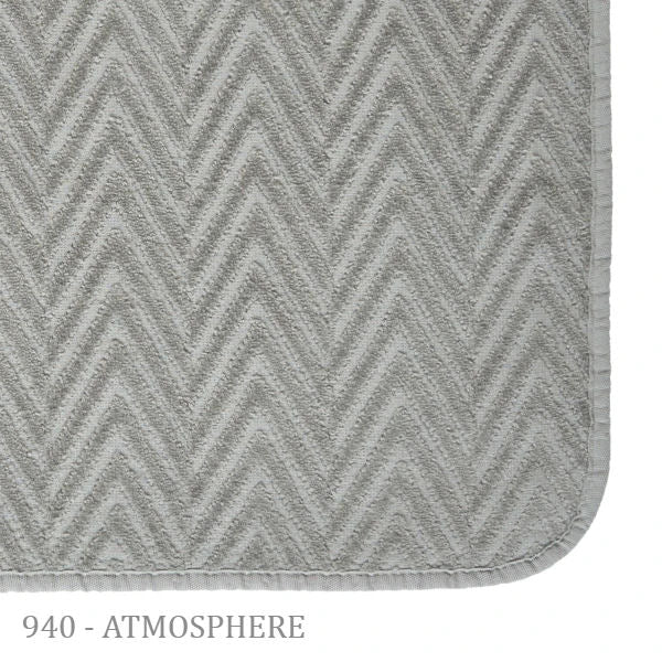 Montana Chevron Design Egyptian Cotton Towel | 940 Atmosphere - |VESIMI Design| Luxury and Rustic bathrooms online