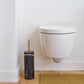 Nero Black Marble Toilet Brush Holder - |VESIMI Design| Luxury and Rustic bathrooms online