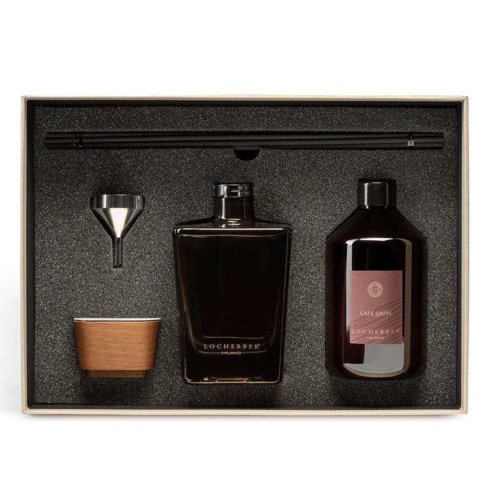 NEW Café Satin Diffuser Gift box by Locherber Milano 500ml – |VESIMI ...