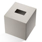 Nickel Satined Square Tissue Box by Decor Walther - |VESIMI Design|