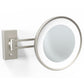 Nickel satined Wall-mounted Cosmetic Mirror by Decor Walther - |VESIMI Design|