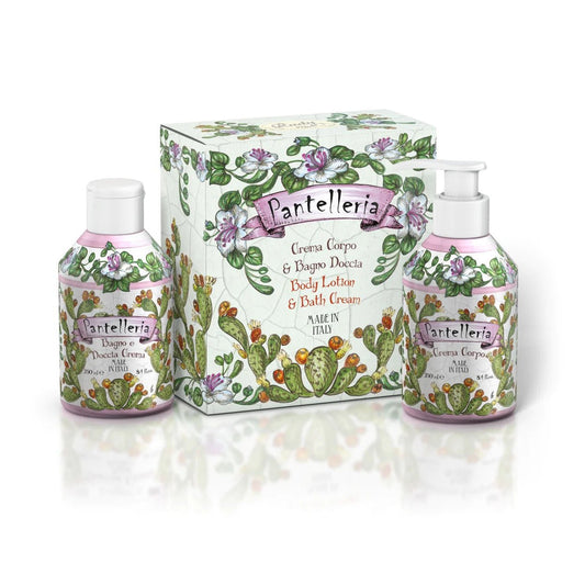PANTELLERIA Gift Box - Body Shower Get & Body Cream - |VESIMI Design|