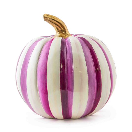 Plum Stripe Pumpkin - Medium - |VESIMI Design|
