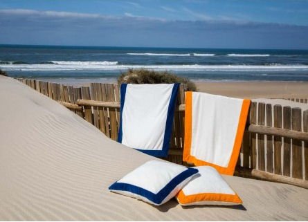 PORTOFINO Luxury Egyptian Cotton Beach Towel - |VESIMI Design| Luxury and Rustic bathrooms online