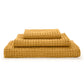 Pousada Waffle Design Egyptian Cotton Towels - 840 Gold - |VESIMI Design| Luxury and Rustic bathrooms online