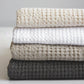 Pousada Waffle Design Egyptian Cotton Towels - 920 Gris - |VESIMI Design| Luxury and Rustic bathrooms online