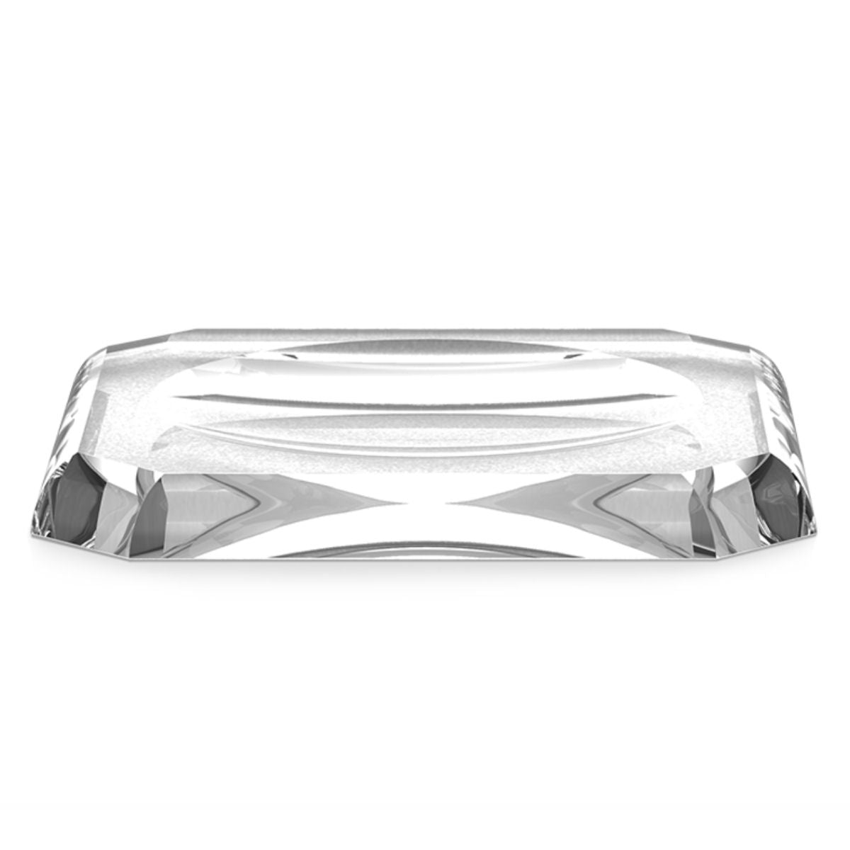 Rectangular Crystal Clear Glass Comb Tray – |VESIMI Design| Luxury ...