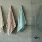 Romantic Egyptian Cotton Bathroom Towels - 100 White - |VESIMI Design| Luxury and Rustic bathrooms online