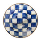 Royal Check Enamel BREAKFAST BOWL Blue - 19.05cm - |VESIMI Design| Luxury and Rustic bathrooms online
