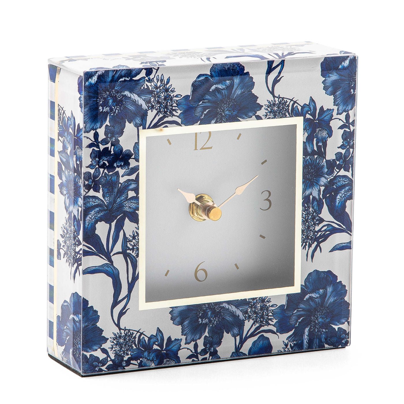 Royal English Garden Desk Clock by Mackenzie-Childs - |VESIMI Design|