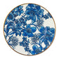 Royal English Garden Enamel Salad/Dessert Plate - |VESIMI Design|